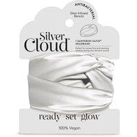 Silver Cloud Women's Satin+ Headband Santorini White