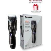 Panasonic Men's ER-GB37 Wet & Dry Electric Beard Trimmer for Men in Black