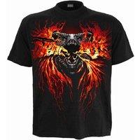 Spiral Men's GOT - FIRE & BLOOD - T-Shirt Black | Size: Small
