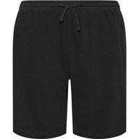 BadRhino Men's Lightweight Jersey Shorts in Black | Size: 4XL