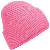 Beechfield Men's Classic Deep Cuffed Beanie in Pink
