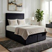 DS Living Majesty Black Ottoman Bed | Size: Single