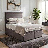 DS Living Majesty Grey Ottoman Bed | Size: Single