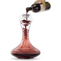 Final Touch Twister Glass Aerator & Decanter Set in Clear