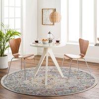 Livabliss Ankara Vintage Traditional Boho Living Dining Rug in Taupe | Size: 140 cm x 200 cm