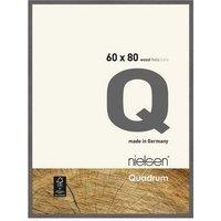 nielsen Quadrum 60 x 80cm Wooden Picture Frame With Protective Glass Front in Mid Grey | Size: 60 x 80 cm