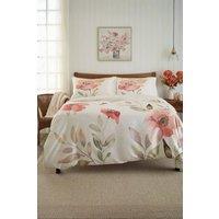 Deyongs Poppy Field Printed Cotton Sateen Duvet Set | Size: Double