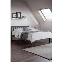 Julian Bowen Luna Bed in Dark Grey | Size: Double