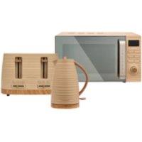 Morphy Richards Clay Kettle & Toaster & Microwave Set in Beige | Size: Medium