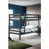 Julian Bowen Camden Bunk Bed in Dark Grey | Size: Single