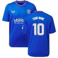 Rangers FC Junior 2023 2024 Home Shirt Your Name in Blue | Size: XL