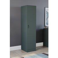 HD Designs Riano 1 Door Wardrobe Storage Organizer in Green