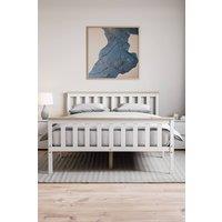 HD Designs Milan Single Double King Wooden Bed Frame High Foot Bedroom Furniture