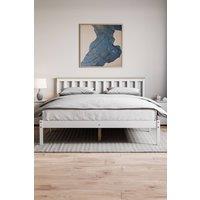 HD Designs Milan Single Double King Size Wooden Bed Low Foot Bedroom Furniture