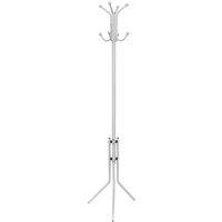 Berkfield Home Metal White Coat Stand