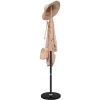 Berkfield Home Coat Stand Black 172 cm Powder-coated Iron