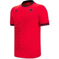 Albania 2026 2027 Junior Home Shirt in Red | Size: Small