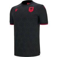 Albania 2026 2027 Junior Third Shirt in Black | Size: Large