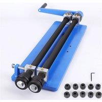 Nordara 18 Rotary Swager Bead Roller Metal Sheet Forming Machine Tool in Blue