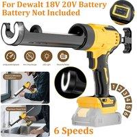 Nordara Cordless Electric Caulking Gun For 18V Batteries in Yellow