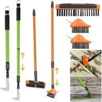 Havendro 4Pcs Patio Garden Cleaner Weed Remover Extendable