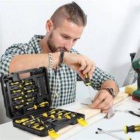 VOGREX Premium 42PCS Screwdriver Set Magnetic Cross Flat Heads in Black