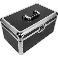 SPETLEK 7 Inch Singles Vinyl Record Carry Case Storage Box Holds in Black