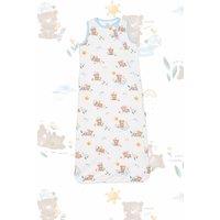 Sleeping Stars Teddy - Baby Sleeping Bag 2.5 TOG in Light Blue | Size: 3-12 m