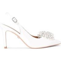 Carvela Women's 'Lucia' Satin Heels in White | Size: 5