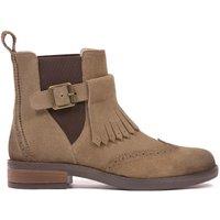 Celtic & Co Women's Brogue Strap Chelsea Boot in Fawn | Size: 5