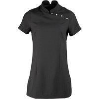 Premier Women's Mika Tunic Health Beauty & Spa Workwear Pack of 2 in Black | Size: 12