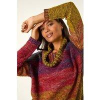 Roman Women's Roll Neck Chunky Knit Jumper | Size: 16