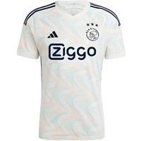 AFC Ajax Men's Mens 2023 2024 Away Shirt in White | Size: 2XL