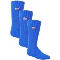 Heat Holders Men's 3 Pairs Childrens Ultimate Warm 2.3 TOG Winter Thermal Socks in Royal | Size: 9-1.5