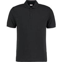 Kustom Kit Men's Short Sleeve Polo Shirt in Black | Size: 2XL