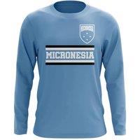 Newcastle United FC Men's Mens Core Football Country Long Sleeve T-Shirt Sky in Light Blue | Size: Small