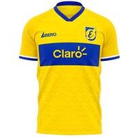 Everton de Chile Men's Personalised 2025 2026 Third Concep Shirt Libero in Yellow | Size: Small