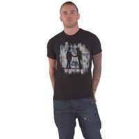 Pink Floyd Men's Wish You Were Here Painting T-Shirt in Black | Size: Small