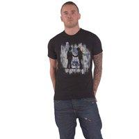 Pink Floyd Men's Wish You Were Here Painting T-Shirt in Black | Size: Large
