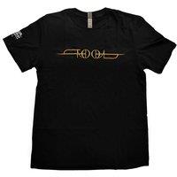 Tool Men's Torch Cotton Back & Sleeve Print T-Shirt in Black | Size: 2XL