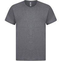 Casual Classics Men's Casual Classic Ringspun Tee in Charcoal | Size: 3XL