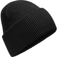 Beechfield Men's Classic Deep Cuffed Beanie in Black
