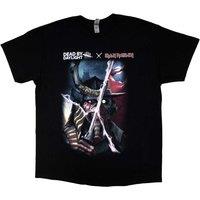 Iron Maiden Men's Killer Realm Dead By Daylight T-Shirt in Black | Size: Small