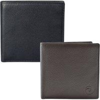 Mala leather Men's Origin Slim Wallet with Zipped Coin Pocket in Brown