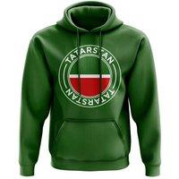 Newcastle United FC Women's Womens Tatarstan Football Badge Hoodie Green | Size: XL