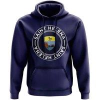 Newcastle United FC Women's Womens Saint Helena Football Badge Hoodie Navy | Size: XS