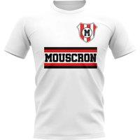 Newcastle United FC Women's Womens Royal Excel Mouscron Core Football Club T-Shirt White | Size: XL