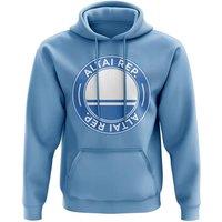 Newcastle United FC Women's Womens Football Badge Hoodie Sky in Light Blue | Size: Medium
