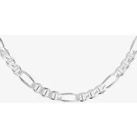 T.H.Baker Women's Sterling Silver 20 inch Figaro Chain 8.15.0025 | Size: 18 inches