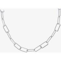 T.H.Baker Women's Sterling Silver 18 Inch Half Twist Paperlink Chain 8.16.0284 | Size: 18 inches